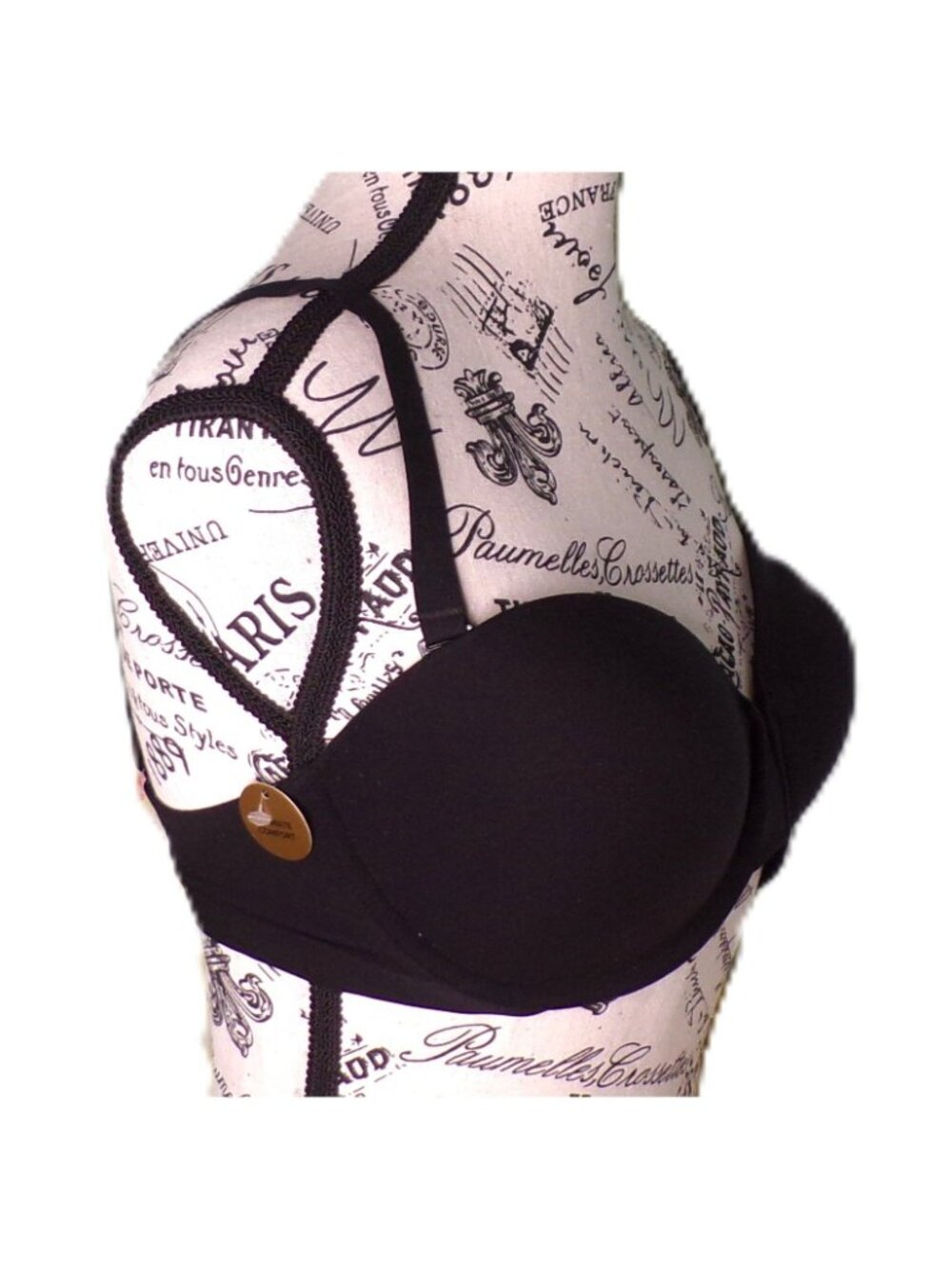🆕 WACOAL Comfort First Underwire Strapless Bra 34DDD Black #854339 - Picture 8 of 10